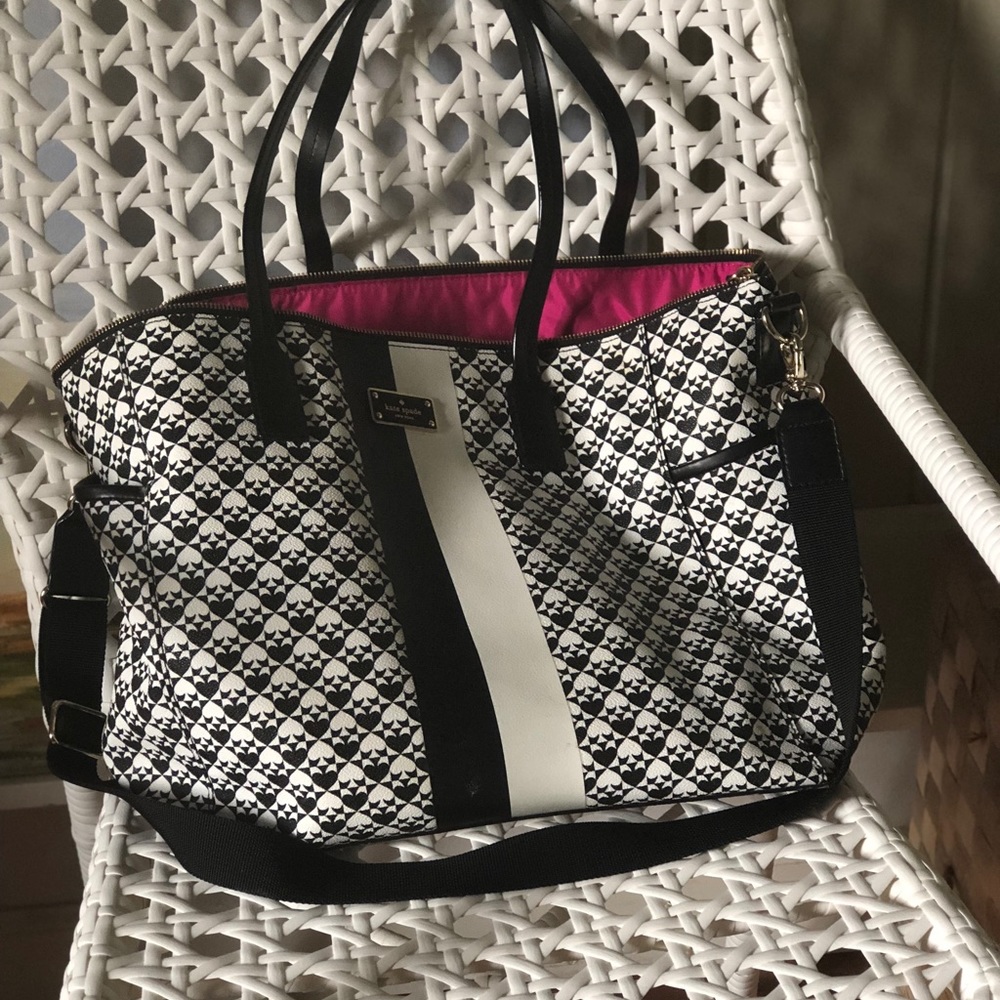 Kate Diaper Bag used as work bag
